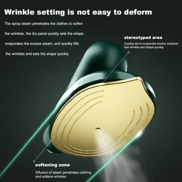 Mini Travel Steam Iron – Pocket Size, Powerful Press - LA141 - Image 5