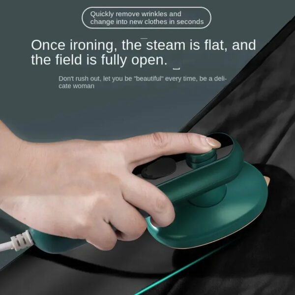 Mini Travel Steam Iron – Pocket Size, Powerful Press - LA141 - Image 6