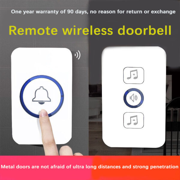 Wireless Flash Doorbell - LA121 - Image 3