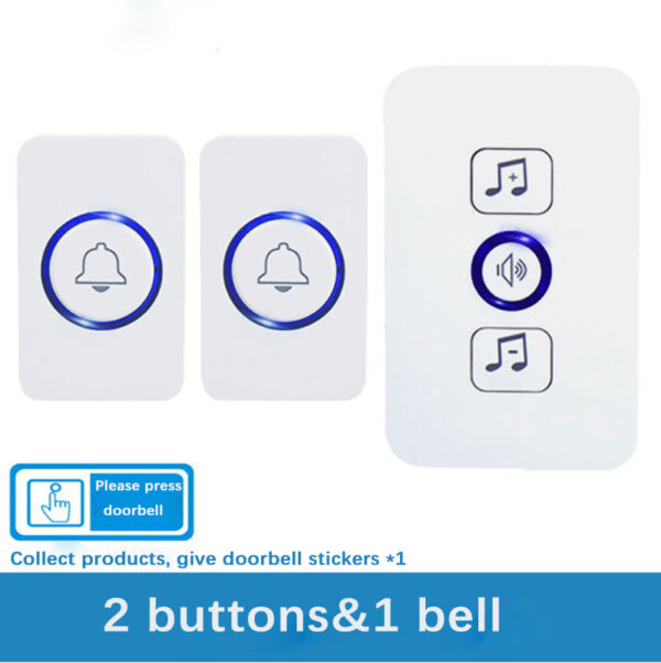Wireless Flash Doorbell - LA121 - Image 6