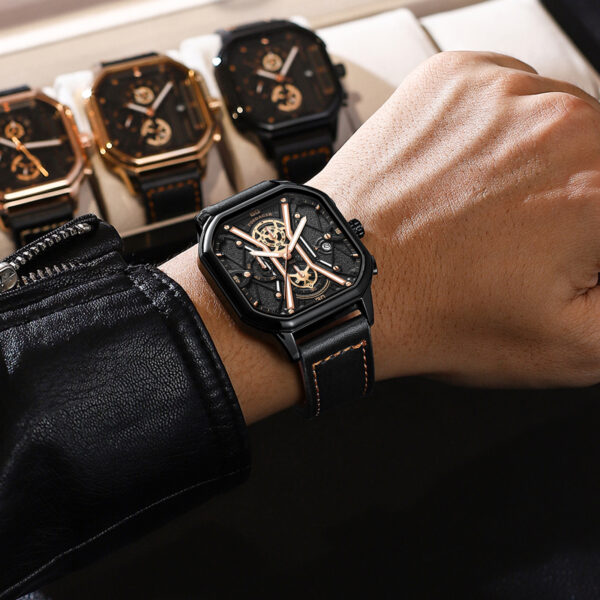 Poedagar Men’s Sport Chronograph Watch - LW007 - Image 3