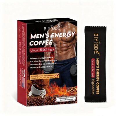OEM ODM Private Label Men Energy Coffee Male Enhancement Energy Boost Male Vitality Stamina Male Performance 5